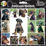 Arf Art Dog Sticker Pack Doberman