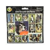 Arf Art Dog Sticker Pack Australian Shepherd