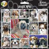 Arf Art Dog Sticker Pack Lhasa Apso