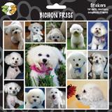 Arf Art Dog Sticker Pack Bichon Frise