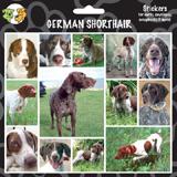 Arf Art Dog Sticker Pack German Shorthair Pointer