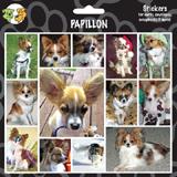 Arf Art Dog Sticker Pack Papillon