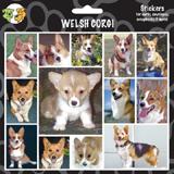 Arf Art Dog Sticker Pack Welsh Corgi