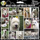 Arf Art Dog Sticker Pack West Highland White Terrier
