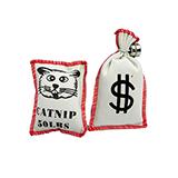 Purr-Pet Catnip Bag Cat Toys 2 Pack