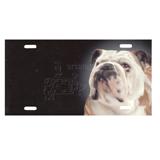 License Plate Bulldog