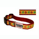 Air Collar Cranberry Spiral Large