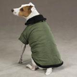 Dog Jacket Thermal Lined Chive Small