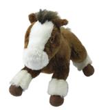 Clippity Clop Horse Clydesdale Soft Dog Toy