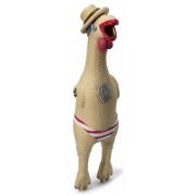 Rubber Chicken Grandpa Gimpy Hip Large Dog Toy