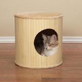 Meow Town&trade; Bamboo Kitty Hut