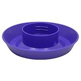 Mason Jar Bird Feeder Base Purple