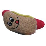 Booda Happy Face Terries  Hotdog Dog Toy