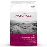 Diamond Naturals Lamb Rice Large Breed Puppy Food 40lb