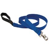 Lupine Nylon Dog Leash 6-foot x 1-inch Blue