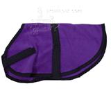 Pet Sense Doggie Coat Purple Small Long