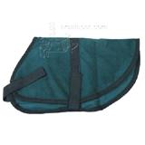 Pet Sense Doggie Coat Green Large Long