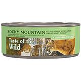 Taste of the Wild Rocky Mountain Canned Cat Food case