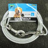 Cider Mill Cable 10 foot Large Dog Tie-out
