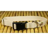 Bamboo Dog Collar Small in Natural Color