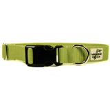 Bamboo Dog Collar Medium in Zen Green
