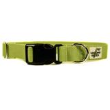 Bamboo Dog Collar Large in Zen Green