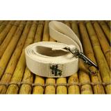 Bamboo Dog Leash 1-inch x 5-feet Natural Color