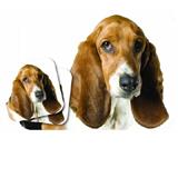 Mouse Pad and Coaster Set Basset Hound