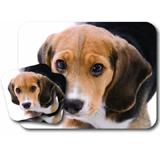 Mouse Pad and Coaster Set Beagle
