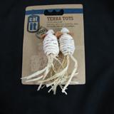 CatIt Terra Toy Cornhusk and Rafia Mice 2 pack