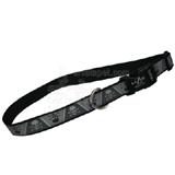 Lazer Brite Skulls Bones Dog Collar Large Reflective