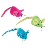 Zanies Polka Dot Catnip Mice Cat Toy