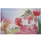 Penn Plax Pink Princess Castle 2 Level Hamster and Gerbil