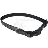 Lazer Brite Skulls Bones Dog Collar Medium Reflective