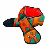 Invincible Snake 6 Squeaker Dog Toy