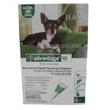 Bayer Advantage Dog 1-10 pound 6-pack Flea Control