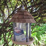 Birdscapes Wood Gazebo Hanging Wild Bird Feeder