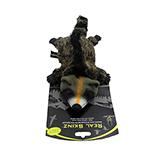 Hyper Product Raccoon Soft Dog Toy  