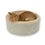 Thermo Kitty Bed Sage Heated Cat Bed 20-inch 