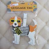 Luggage Tag I Love My Beagle