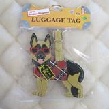 Luggage Tag I Love My German Shepherd