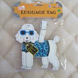 Luggage Tag I Love My Poodle