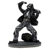 Rock Star Skeleton Vocalist Large Aquarium Ornament