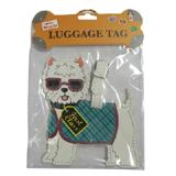 Luggage Tag I Love My Westie