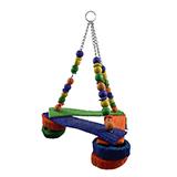Loofah Pyramid Medium Natural Bird Toy