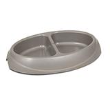 Ultra Lightweight Double Diner Small Pet Food Dish