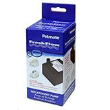 Fresh Flow Pet Fountain Replacement Pump and AC Adaptor