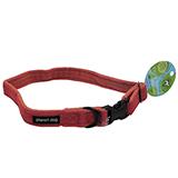 Planet Dog Large Orange Cozy Hemp Adjustable Dog Collar