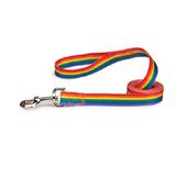 Casual Canine Rainbow Pride Dog Leash 4-foot x 5/8-inch