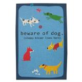 Dog Lover Garden Flag Beware of Dog